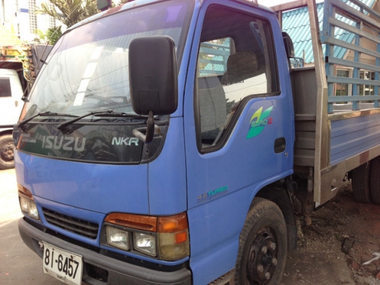 ขาย 6 ล้อ อีซูซุ NKR 130 ยาว 4.30 เมตร พร้อมกระบะสแตนเลส (รถห้าง) ปี 45 เอกสารพร้อมโอน
