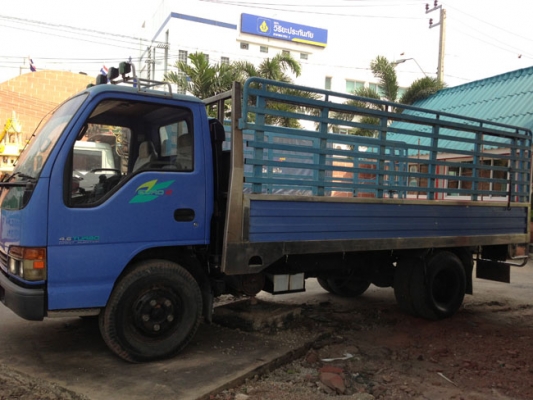 ขาย 6 ล้อ อีซูซุ NKR 130 ยาว 4.30 เมตร พร้อมกระบะสแตนเลส (รถห้าง) ปี 45 เอกสารพร้อมโอน