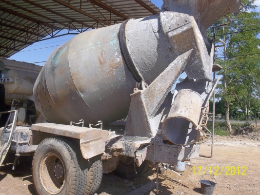 ขาย6ล้อโม่ปูน  ยาง900  มิตซูบิชิ  145  แรงม้า