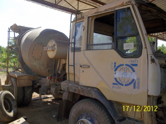 ขาย6ล้อโม่ปูน  ยาง900  มิตซูบิชิ  145  แรงม้า