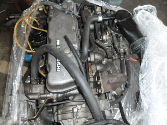 ขายด่วนเครื่องยนต์เบนซิน+LPG nissan K25 เครืองสวยมากยกออกจากรถเปลี่ยนลง S4S