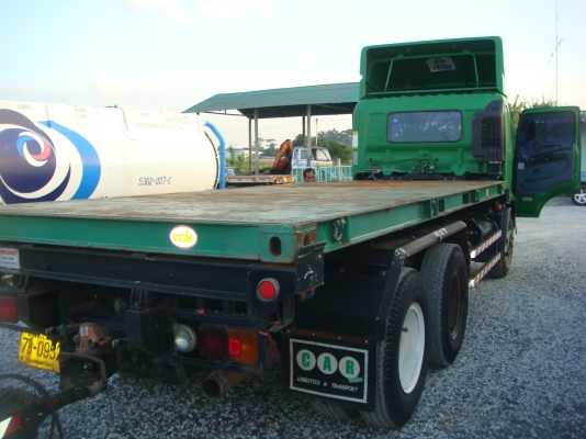 รถปี-2551**HINO-MEGA-FM-1-J-260-HPพร้อมกระบะ-ก้าง-พื้น-ตู้ผ้าใบ