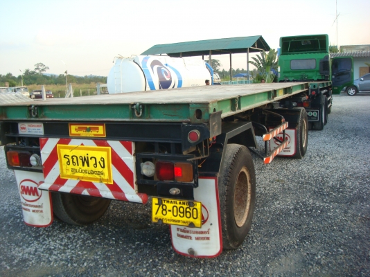 รถปี-2551**HINO-MEGA-FM-1-J-260-HPพร้อมกระบะ-ก้าง-พื้น-ตู้ผ้าใบ