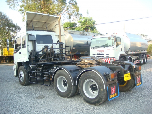 รถปี-2551**HINO-MEGA-FM-1-J-260-HPพร้อมกระบะ-ก้าง-พื้น-ตู้ผ้าใบ