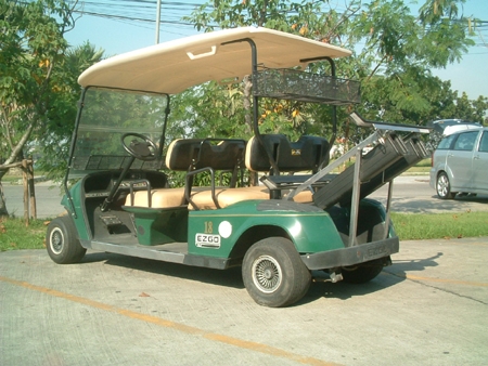 ขายรถกอล์ฟไฟฟ้าขาย 89,000  E-Z-GO 4 ที่นั่ง  (บางกะปิ)