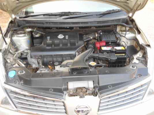 ขายเก๋ง Nissan  Tida  เครื่องฟิตแน่น แอร์เย็น ไม่เคยทำสีแม้ชิ้นเดียว