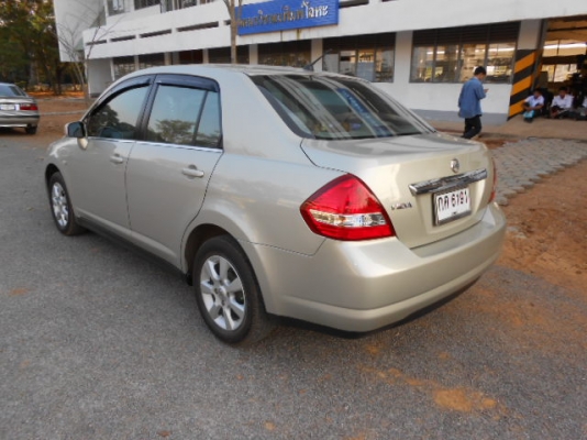 ขายเก๋ง Nissan  Tida  เครื่องฟิตแน่น แอร์เย็น ไม่เคยทำสีแม้ชิ้นเดียว
