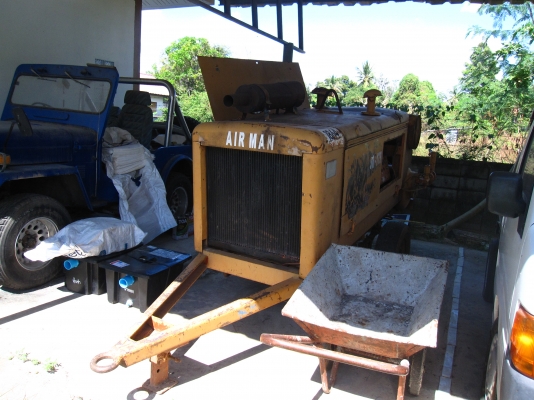 ขาย! เครื่องปั๊มลมใหญ่ AIRMAN ราคาทุน คุณภาพดี พร้อมใช้งาน