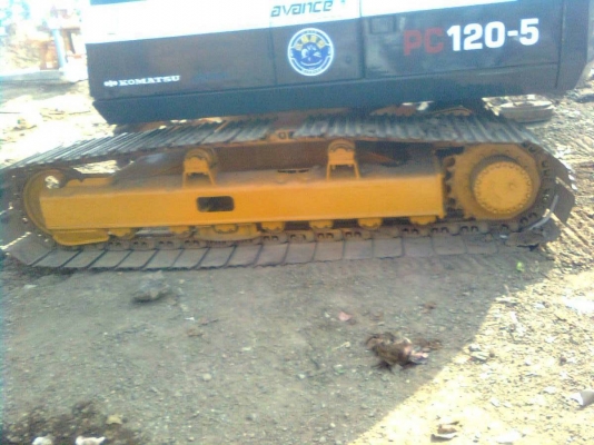 KOMATSU PC120-5 ไฟฟ้าตัด เอวแน่นเฟรมหนาโซ่หนา