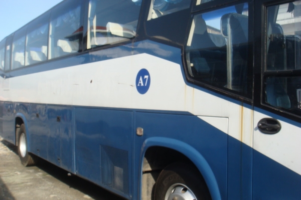 บัส nissan ud รถดีของราชการไม่มีช้ำ