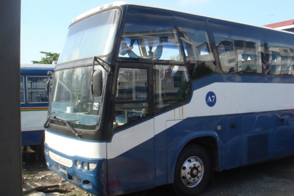 บัส nissan ud รถดีของราชการไม่มีช้ำ