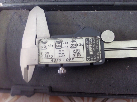 เวอร์เนียดิจิตอล TESA  6 นิ้ว ผลิตที่สวิตเซอร์แลนด์ ของแท้มีกล่องพลาสติกบุฟองน้า(มี 2 ตัว) สภาพดีมาก