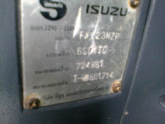 10ล้อดั้มISUZU FXZ23NZP 270แรงยูโร1 รถเก็บงานใหม่ ไม่มีอบัติเหตุ รถเดิมๆ เก็บงานใหม่เรียบร้อย