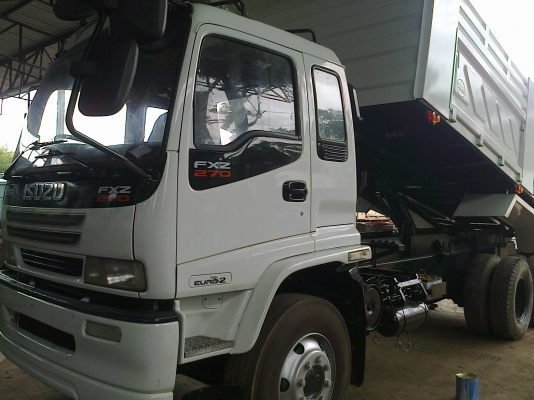 10ล้อดั้มISUZU FXZ23NZP 270แรงยูโร1 รถเก็บงานใหม่ ไม่มีอบัติเหตุ รถเดิมๆ เก็บงานใหม่เรียบร้อย