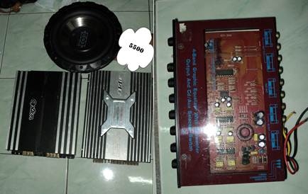 ขาย power+ลำโพง+ปรี 5500 สนใจโทร 0863532900