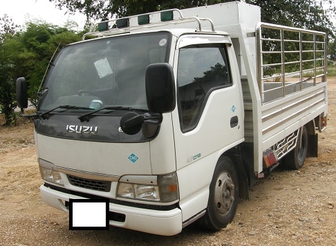 ขายคอยด์ รถหกล้อ ญี่ปุ่น isuzu 4 hf LPG NGV