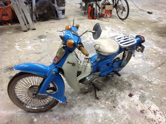 ขายC65ถังแยกรถหายากๆเครื่องฟิดสตาดง่ายเอาไปขื่ได้เลยno book