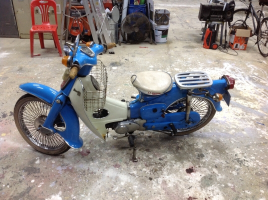 ขายC65ถังแยกรถหายากๆเครื่องฟิดสตาดง่ายเอาไปขื่ได้เลยno book