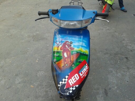 ป๊อบฮอนด้าdio 50 cc รถสวยเครืองดีสีดี6500