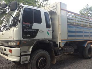 Hino FM2K เครื่อง K13D 5 เกียร์เดินหน้า สโลยก เกียร์สาย แอร์ ครัชเพิ่งทำอะไร่แท้จากศูนย์ ยาง 80\%