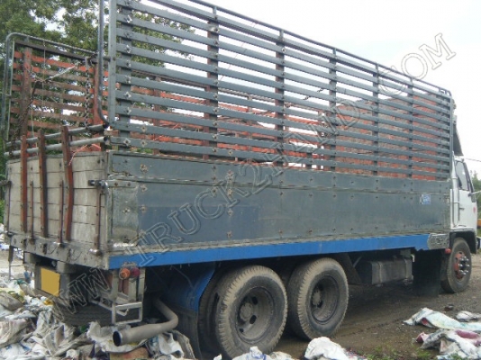 รถบรรทุก 10 ล้อกระบะรั้วไม้ ยี่ห้อ ISUZU รุ่น ROCKY  175 แรงม้า