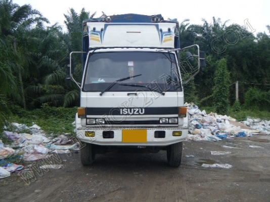 รถบรรทุก 10 ล้อกระบะรั้วไม้ ยี่ห้อ ISUZU รุ่น ROCKY  175 แรงม้า