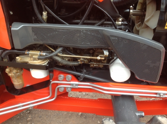 ปัญญาแทรคเตอร์มาแล้ว...จัดมาให้ คูโบต้า L3608 ทำงาน 940 ชม. ใบมีดคานล่าง พร้อมผาน6X22ตราช้าง