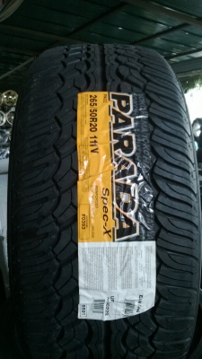 ขายยาง 265 50 20ยางใหม่เส้นละ6500 0806260417 เล็กครับ