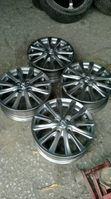 ขายล้อ vios ขอบ15 สีรมดำ ชุดละ6800