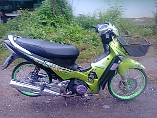 น้องฝากขาย เวฟ125S ปี49 โฉม125ไอ เขียว-ดำ ไม่ติด ชุบทั้งคันราคาไม่แพง