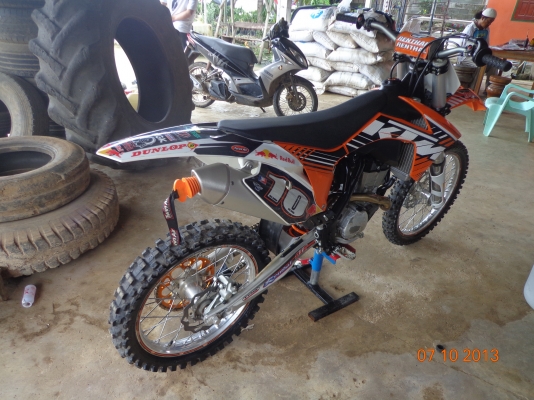 ขาย KTM 250   ปี 2012    215,000  บาท หรือรับเทิน YZ 2010