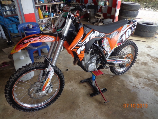 ขาย KTM 250   ปี 2012    215,000  บาท หรือรับเทิน YZ 2010