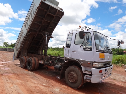 ขายด่วน  รถสิบล้อสองเพลาดัมพ์     HINO  FM  2K  NLD  240  กระบะสามมิตร  สภาพเดิมๆ  พร้อมใช้งาน