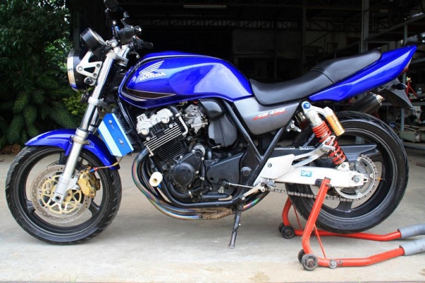 ขาย CB 400 เทค 1 ปี 2002 สรรพสามิตแท้ ท่อสูตร TSR ขึ้นรุ้งแล้วสวยๆ 94000 ขาย CB 400 เทค 1 ปี 2002 สรรพสามิตแท้ ท่อสูตร TSR ขึ้นรุ้งแล้วสวยๆ 94000