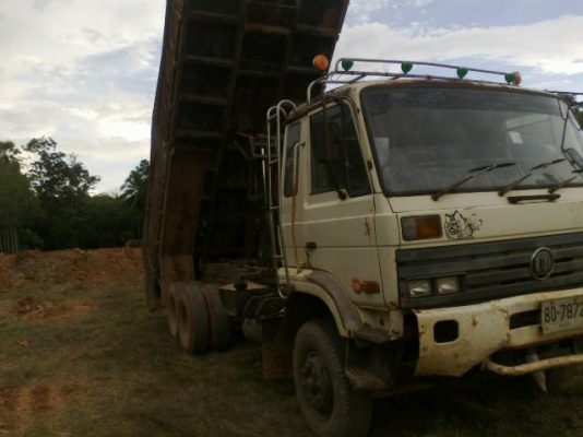 ขายรถ 10 ล้อดัมพ์ NISSAN UD 230 แรงม้า คัสซี CWM430M-01962 ราคา 800000