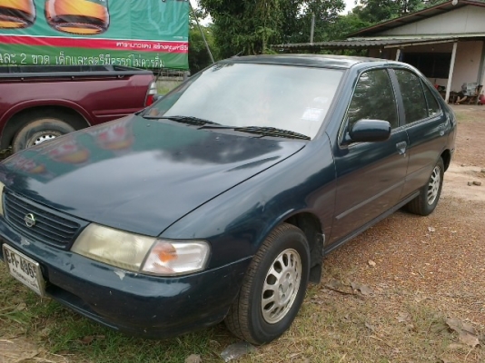 ขายด่วนนิสสันซันนี่ปี95เครื่องหัวฉีดเกียร์ออโต้ ติดแก๊สระบบหัวฉีด