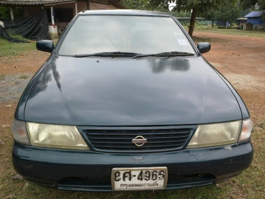 ขายด่วนนิสสันซันนี่ปี95เครื่องหัวฉีดเกียร์ออโต้ ติดแก๊สระบบหัวฉีด