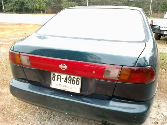 ขายด่วนนิสสันซันนี่ปี95เครื่องหัวฉีดเกียร์ออโต้ ติดแก๊สระบบหัวฉีด