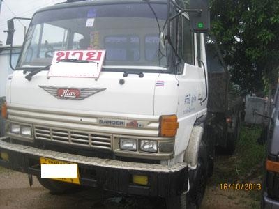 ขาย F17 สิบล้อเพลาเดียวพื้นเรียบยาว 6 m เครื่อง EH700 168 แรง พร้อมใช้ โทร 088-4501277