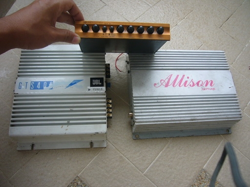 ขายเพาเวอร์แอม2ตัว และปรี SOUNDSTREAM