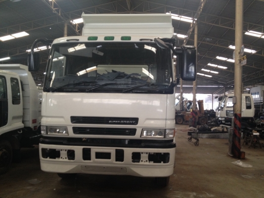 10 ล้อสวยๆ FUSO SUPERGREAT เครื่อง 6M70 กระบะดั้มดินสวยๆกำลังเก็บงานครับราคาไม่แพงโทรถามก่อนครับ
