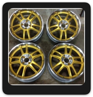 ขายเเม็กมือสอง ขอบ17กว้าง7 ออฟ42 4รู100