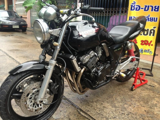 ต้ำพระราม2ขาย cb400ปี93สภาพตามรูป อินวอยพรบ.ครบไฟออกครบ ท่อสูตรอะไหล่แต่งตามรูปครับ(รับ-แลก-เทิร์นทุกรุ่น)