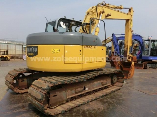 รถแบคโฮ 2001 Komatsu PC128US เครื่องจักรนำเข้ามืสองจากต่างประเทศ สภาพสวยพร้อมใช้งาน ชั่วโมงทำงาน 8,988 ชม.