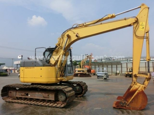 รถแบคโฮ 2001 Komatsu PC128US เครื่องจักรนำเข้ามืสองจากต่างประเทศ สภาพสวยพร้อมใช้งาน ชั่วโมงทำงาน 8,988 ชม.