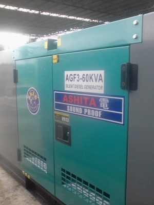 ขายเครื่องปั่นไฟใหม่นำเข้า ASHITA-60 KVAราคา205000บาท(0801153032) ขายเครื่องปั่นไฟใหม่นำเข้า ASHITA-60 KVAราคา205000บาท(0801153032)