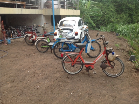 ขายจักรยานติดเครื่องโบราณเ่าญี่ปุ่น