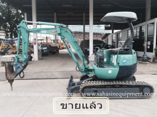 รถขุด IHI รุ่น 30JX S/N BK0005XX รถนอก นำเข้า บจก.สหสินอีควิปเม้นท์ โทร.081-5851880, 02-5168100-1 www.sahasinequipment.com รถขุด IHI รุ่น 30JX S/N BK0005XX รถนอก นำเข้า บจก.สหสินอีควิปเม้นท์ โทร.081-5851880, 02-5168100-1 www.sahasinequipment.com
