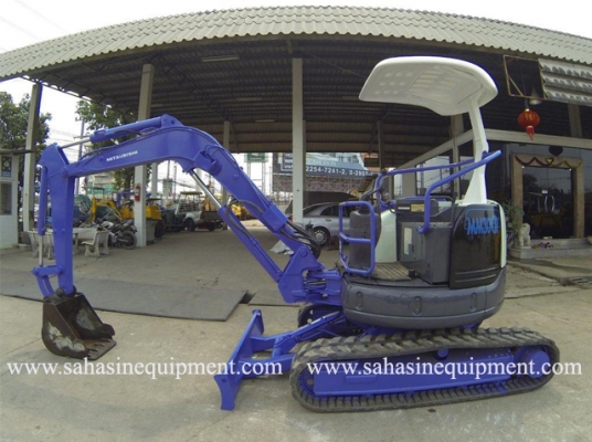 รถขุด MM30CR S/N E9G006XX  รถนอก ขายถูก บจก.สหสินอีควิปเม้นท์ โทร.081-5851880, 02-5168100-1 www.sahasinequipment.com