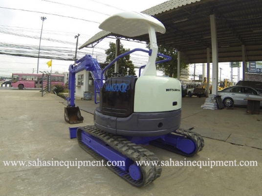 รถขุด MM30CR S/N E9G006XX  รถนอก ขายถูก บจก.สหสินอีควิปเม้นท์ โทร.081-5851880, 02-5168100-1 www.sahasinequipment.com